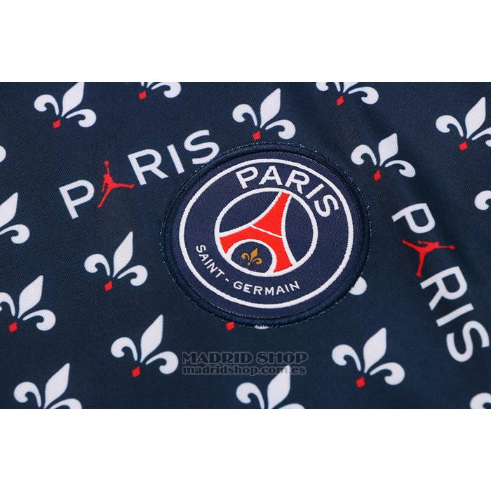Camiseta de Entrenamiento Paris Saint-Germain Jordan Sin Mangas 2022-2023 Azul